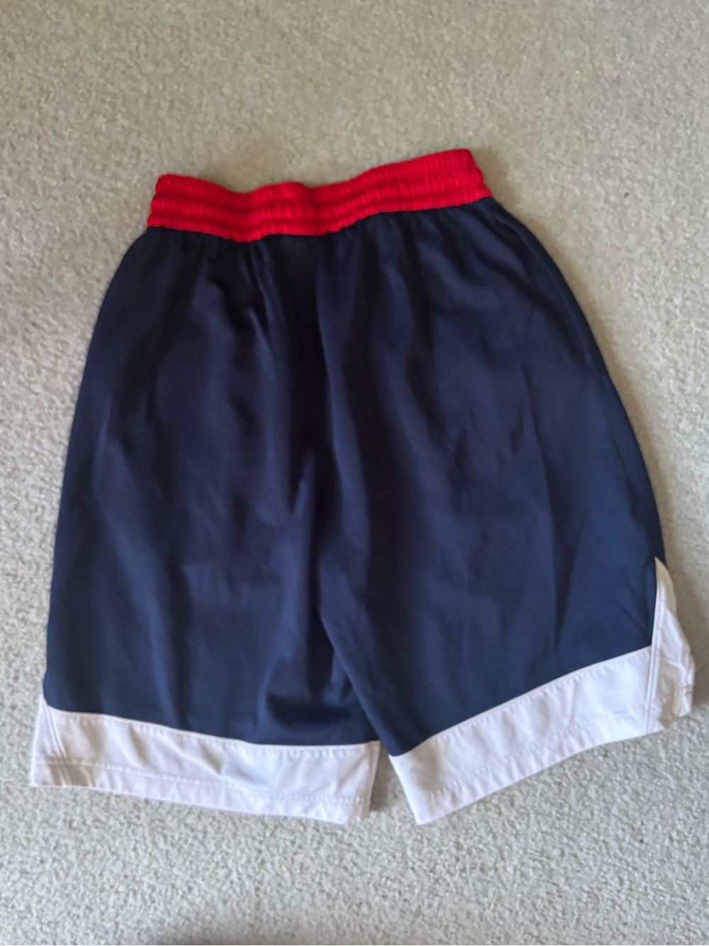Nike Men’s Navy, Red & White Athletic Shorts - Picture 6 of 6